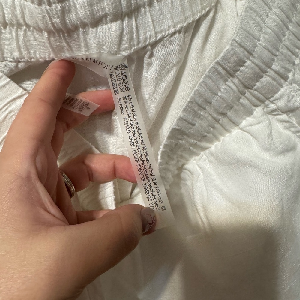 Victoria’s Secret Swim Linen Blend Shorts - Picture 7 of 7